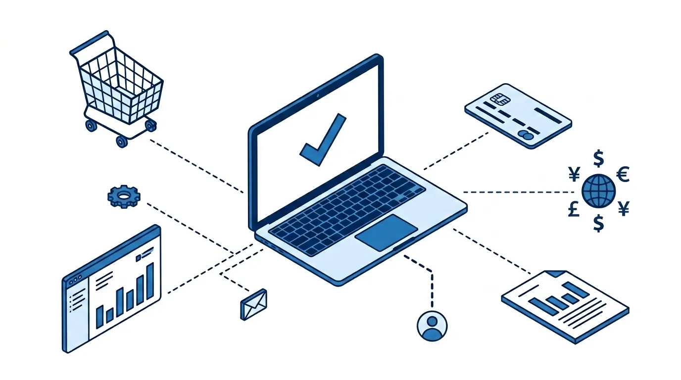 Credit card and digital payment interface